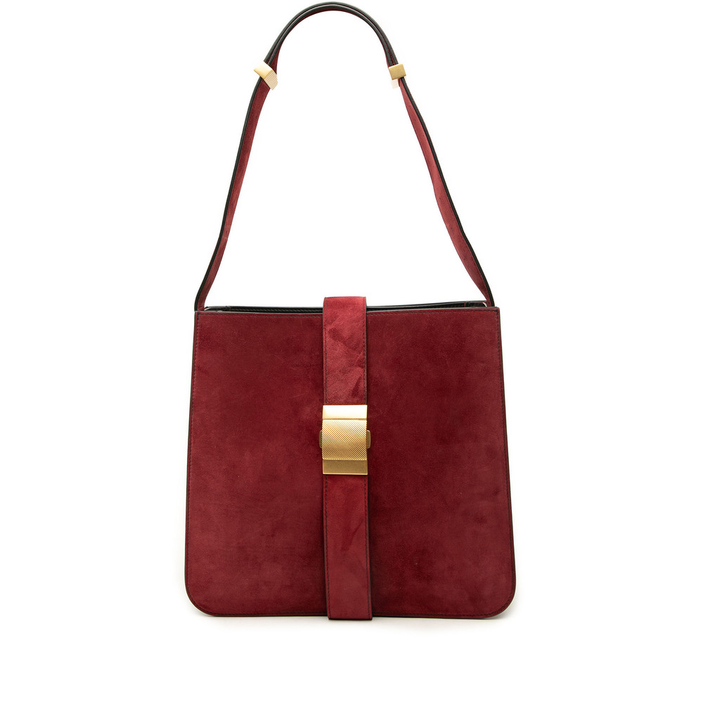Pre-Loved Bottega Veneta Suede Marie Shoulder Bag